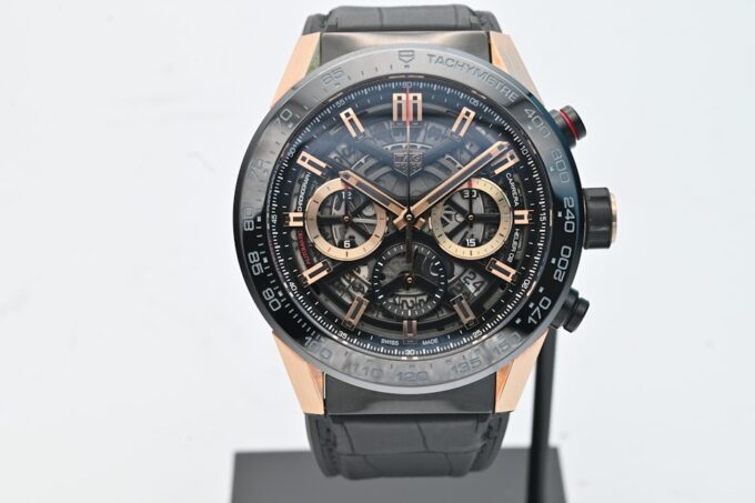 TAG Heuer Carrera Calibre Heuer Gold Case 02 ref: CBG2A50 - 526