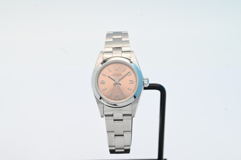 Rolex Oyster Perpetual Lady Pink Dial ref: 76080 box and paper - 883