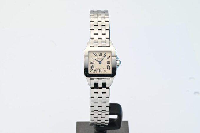 Cartier Santos Demoiselle Steel ref: 2698 Box&Paper Toppskick - 923